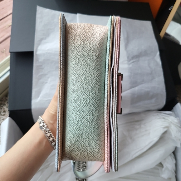 ❌️SOLD❌️Chanel boy bag rainbow small - Picture 7 of 14